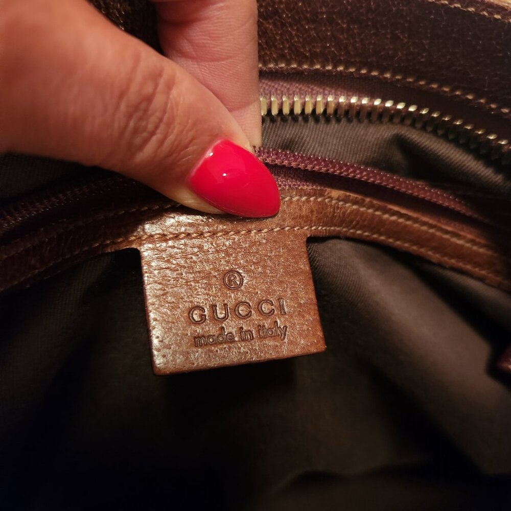 Authentic Gucci saddlebag - Picture 6 of 10